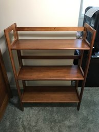 Wood Book Shelf- BR