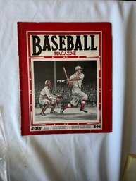 #145 Baseball Magazine July 1931