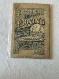 #150 The Complete Instructor: Boxing, Swimming, Gymnastics, Ect. 1881 Published By M. Young