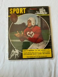 #162 Sport Magazine December 1947 Charley Trippi On Cover