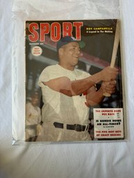 #166 Sport Magazine October 1953 Roy Campanella On Cover