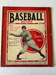 #177 Baseball Magazine September 1925