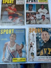 #182 Lot Of 10  Sports Magazines Various Months/Years - Misc