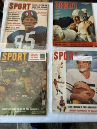 #184 Lot Of 11  Sports  Magazines Various Months/Years - Football