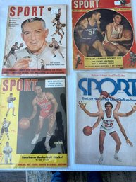 #190 Lot Of 12  Sports Magazines Various Months/Years - Basketball