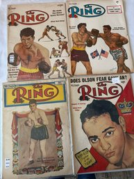 #191 Lot Of 12  The Ring Magazines Various Months/Years