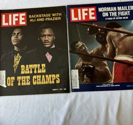#200 Lot Of 4  Life Magazine Various Months/Years - 3 Boxing 1 Tennis