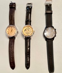 3 Nice Looking Mens's Watches