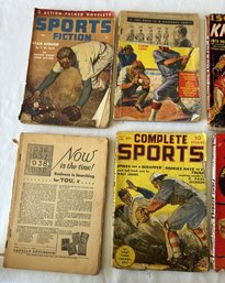 #204 Lot Of 10 Various Sports Magazines In Various Conditions