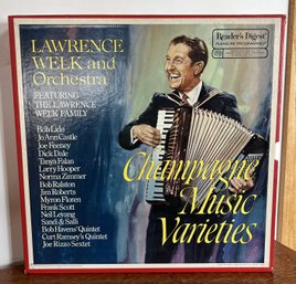 Readers Digest Lawrence Welk & Orchestra Champagne Music Varieties 6 Album Collector Set 1970