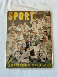 #214 Sport Magazine May 1951 Baseball Jubilee Issue