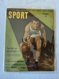 #217 Sport Magazine January 1947 Andy Phillip On Cover