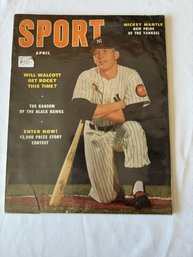 #218 Sport Magazine April 1953 Mickey Mantle On Cover