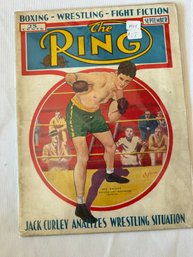 #221 Ring Magazine September 1934 Joe Knight On Cover