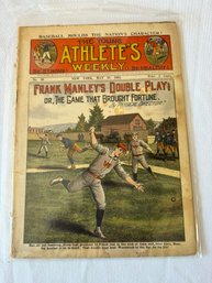 #233 The Young Athlete's Weekly May 12, 1905 Frank Manley's Double Play