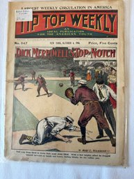 #239 Tip Top Weekly #547 October 6, 1906 Dick Merriwell's Top-notch