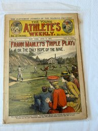 #240 Young Athlete's Weekly #20 June 9, 1905 Frank Manley's Triple Play