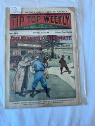 #244 Tip Top Weekly #535 July 14, 1906 Dick Merriwell's Slabmate