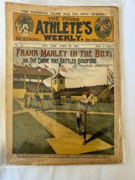 #248 Young Athlete's Weekly #14 April 28, 1905 Frank Manley In The Box