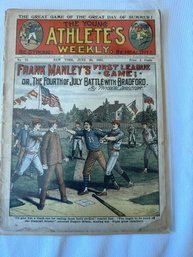 #249 Young Athlete's Weekly #23 June 30, 1905 Frank Manley's First League Game