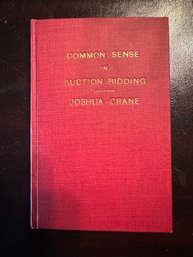 Common Sense In Auction Bidding 1923 - F31
