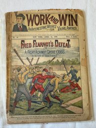 #251 Work And Win #19 April 14, 1899 Fred Fearnot's Defeat