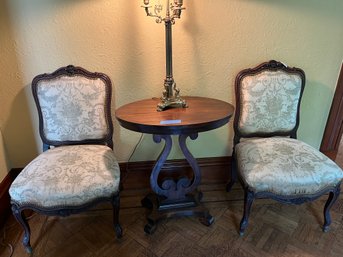 Pair Of Antique French Side Chairs -LR17
