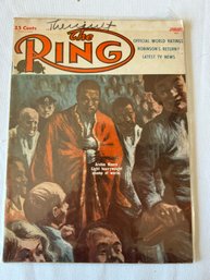 ##259 Ring Magazine January 1955 Archie Moore Light Heavyweight Champion Of The World On Cover