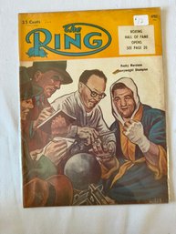 #267 Ring Magazine April 1955 Rocky Marciano Heavyweight Champion On Cover