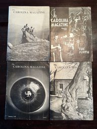 4 The Carolina Magazines From 1938 - F28