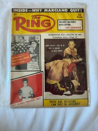 #274 Ring Magazine July 1956 Why Marciano Quit! On Cover