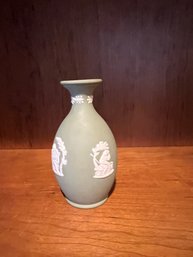 #130 Green Wedgewood Vase 5'T