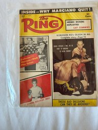 #275 Ring Magazine July 1956 Why Marciano Quit! On Cover