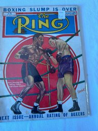 #277 Ring Magazine January 1940 Boxing Slump Is Over On Cover