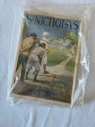 #288 St. Nicholas April 1925 Baseball On Cover