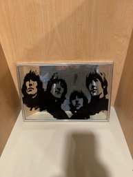 808 The Beatles Framed Mirror 15' Long X 10'tall