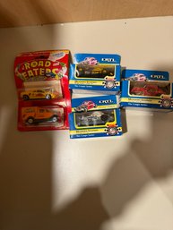 821 Lot Of 4 Collectables  3 Ertl & 1 Double Road Eaters