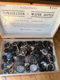 Box Of Antique Buttons Bd1-10