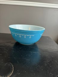 Blue Pyrex Bowl