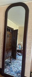 Fabulous Antique Mahogany Arched Framed Peer Mirror -bd2-14