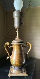 Vintage Copper Lamp Without Shade - OFF3