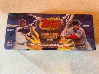 Topps 2000 Major League Baseball Cards Complete Series 1 & 2 Sealed In Box - LV37