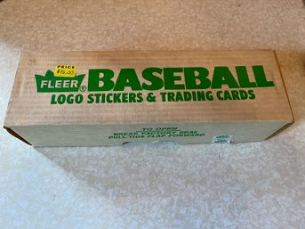 Fleer 1988 Baseball Logo Stickers & Trading Cards - LV39