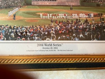 2004 World Series Framed Photo - LV48