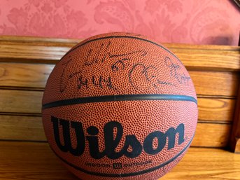 Autographed Basketball - LV52