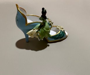 #13 The Disney Once Upon A Slipper Ornament Collection Tiana ' Enchanted Beauty'