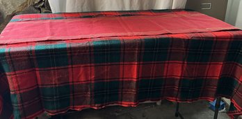 #969  Christmas Table Runner 66' Long  & Christmas Table Cloth 77 1/2' Long