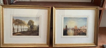 Pair Of Prints By Joseph Mallord William Turner 1775-1851 - 93