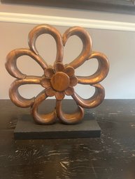 R39 Decorative Wood Flower 12'T