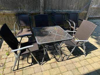 Patio Table With 3 Chairs Plus 6 Bonus Chairs - BY3